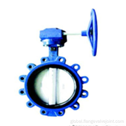 Short Neck Wafer Butterfly Valve cast iron wafer type butterfly valve/with pin Supplier
